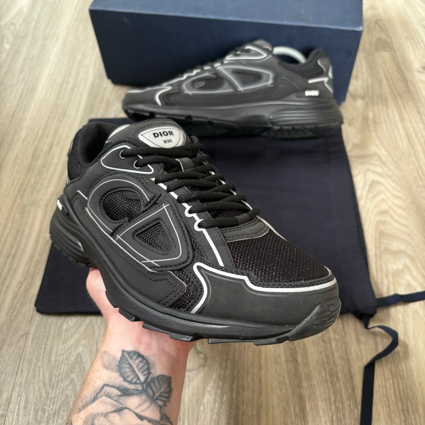 Dior B30 Trainers UK 8.5