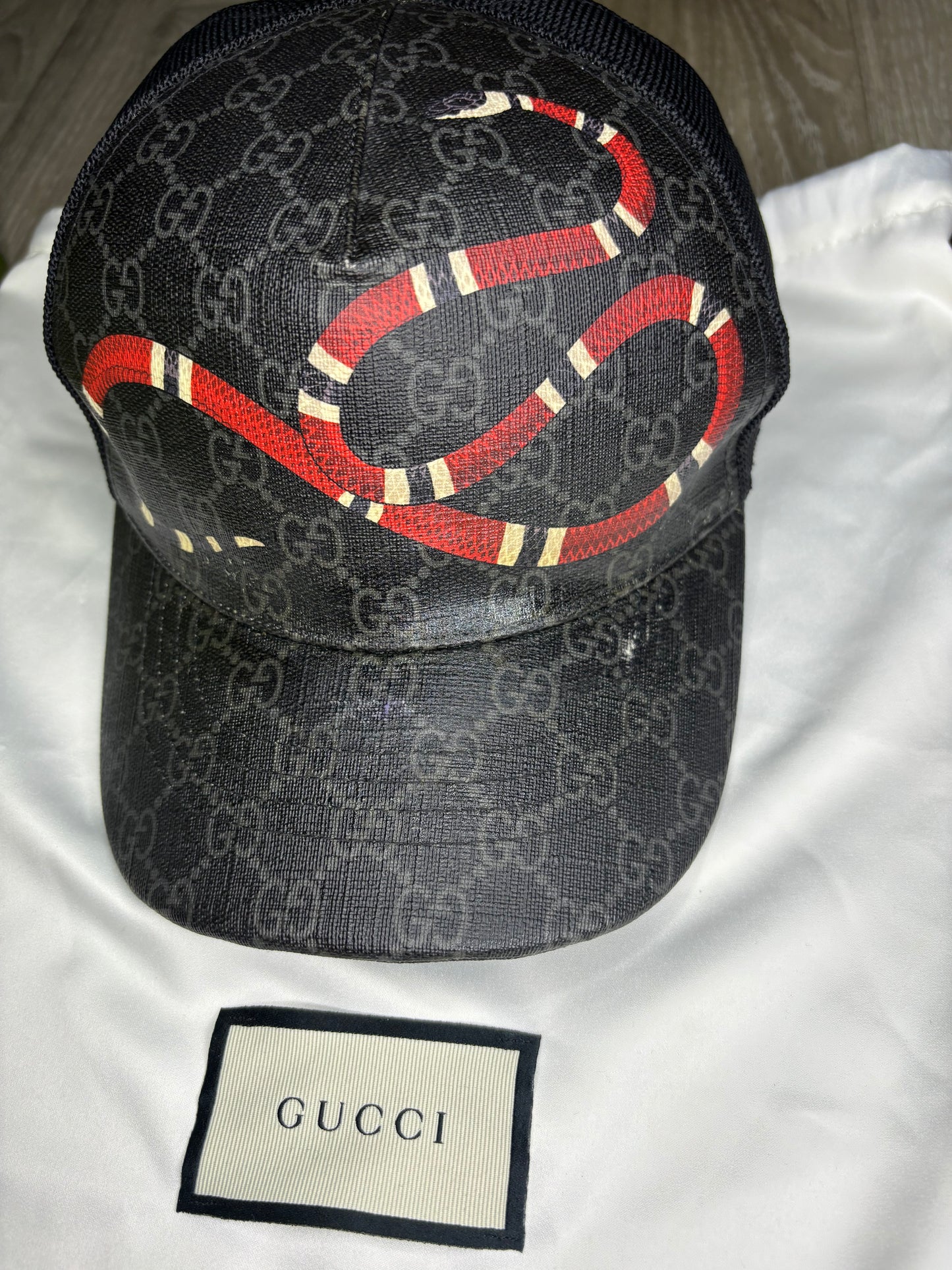 Gucci Kingsnake Cap (Large)