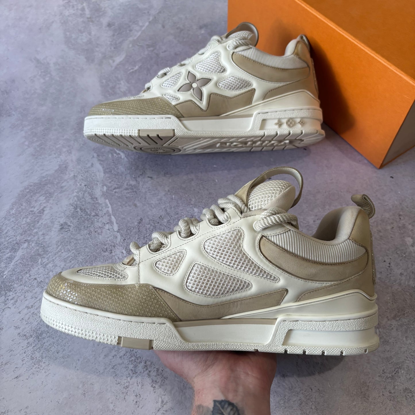 Louis Vuitton Skate Trainers - Fits UK 10.5/11