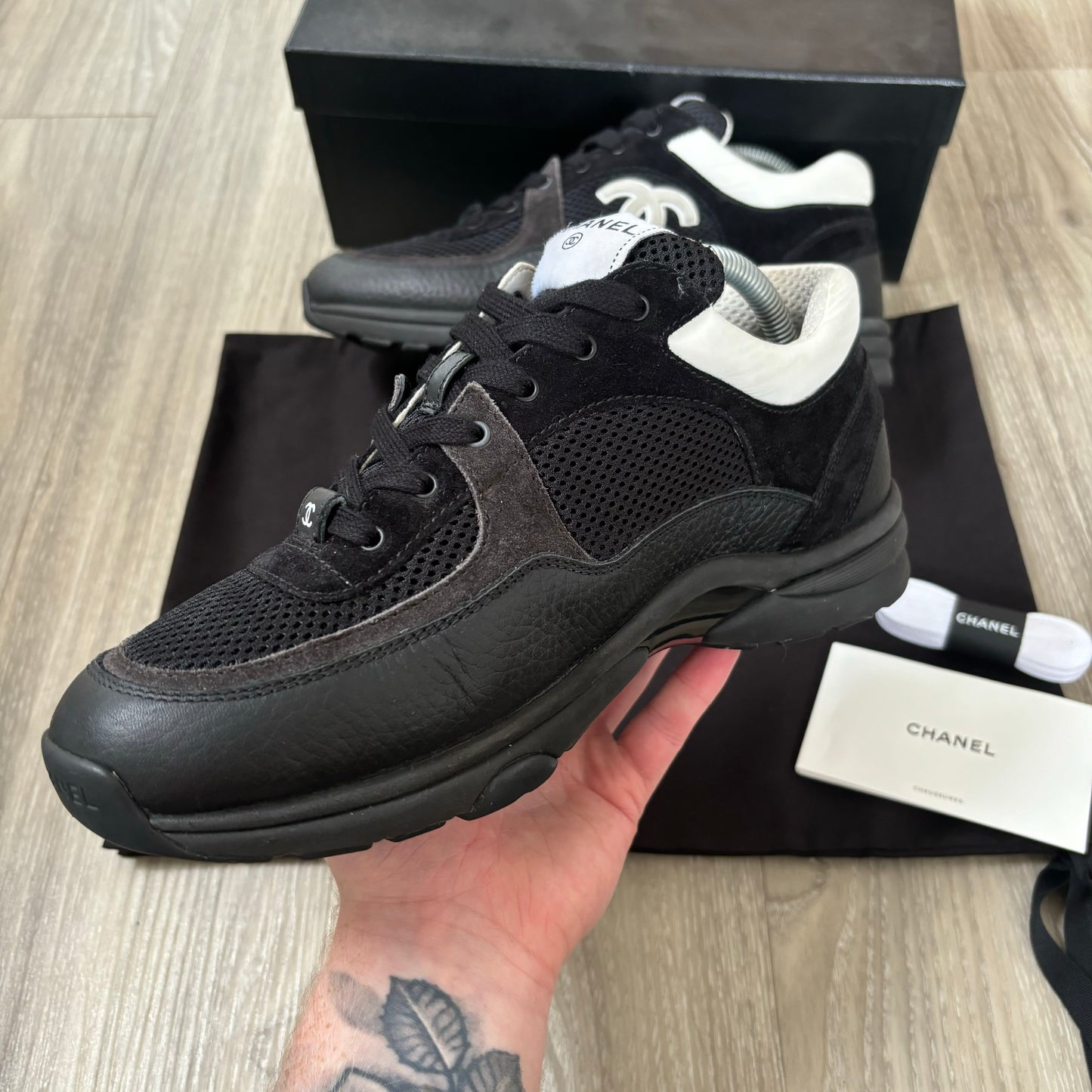 Chanel Trainers UK 7.5