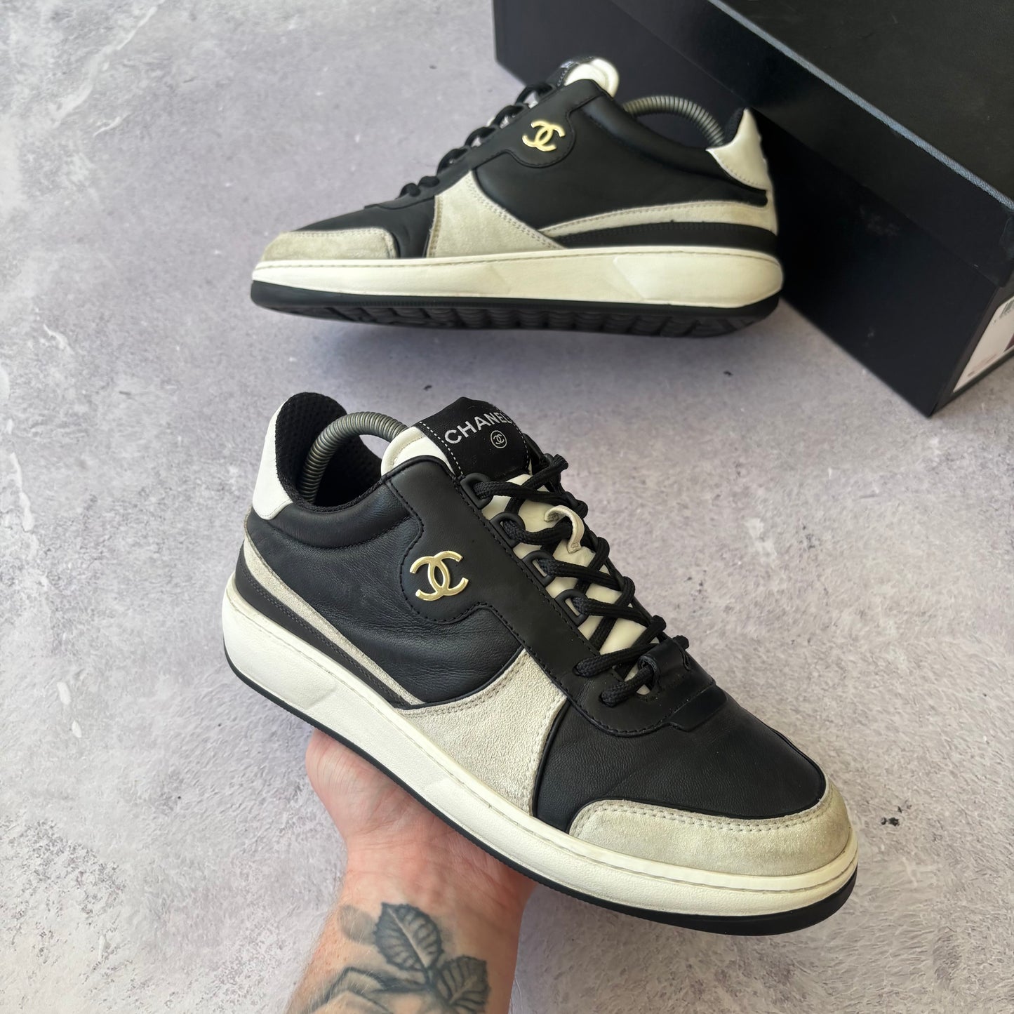 Womens Chanel Trainers - Fits UK 5.5/6