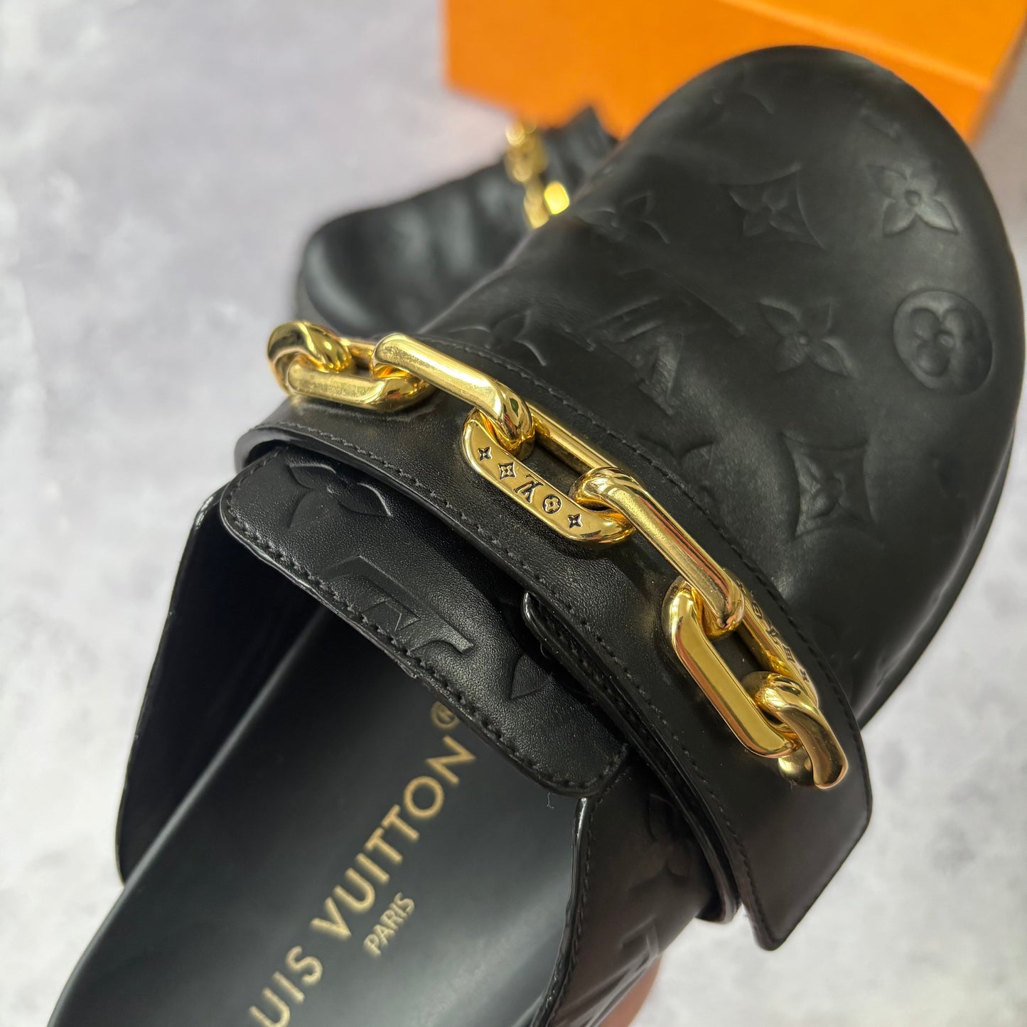 Womens Louis Vuitton Cosy Flat Comfort Clogs - Fits UK 6