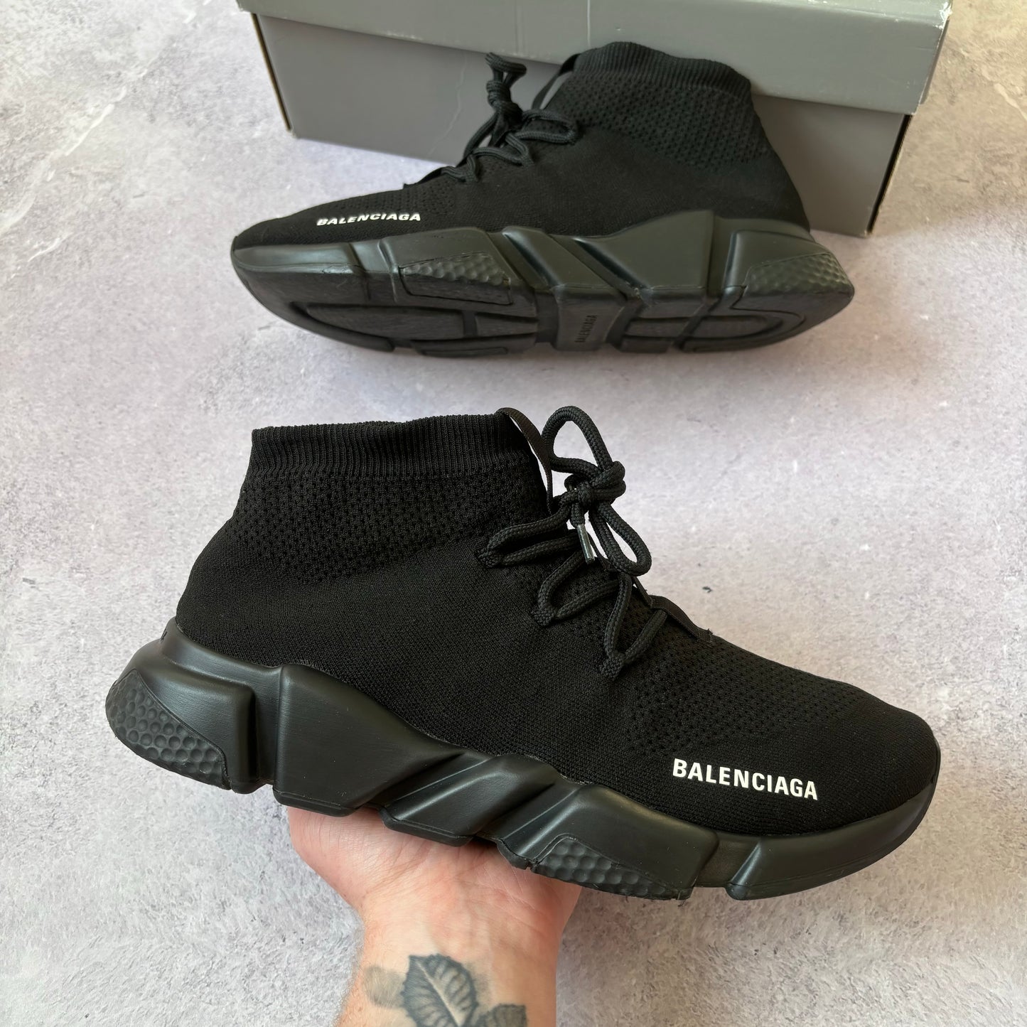 Balenciaga Speed Laced Trainers - Fits UK 10