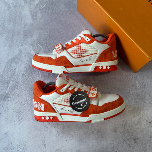 Louis Vuitton Denim Trainers - Fits UK 10
