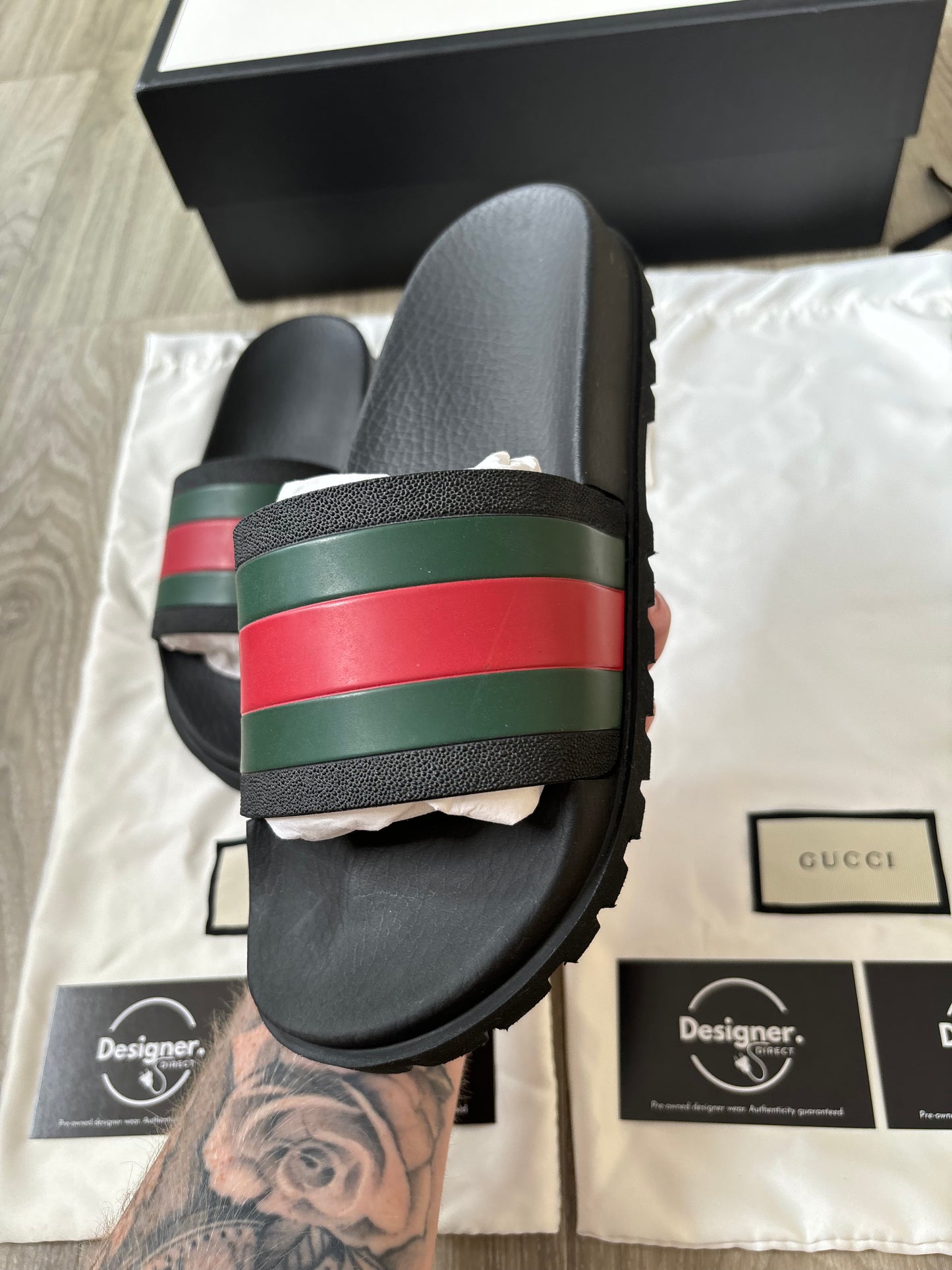 Gucci Sliders UK 6