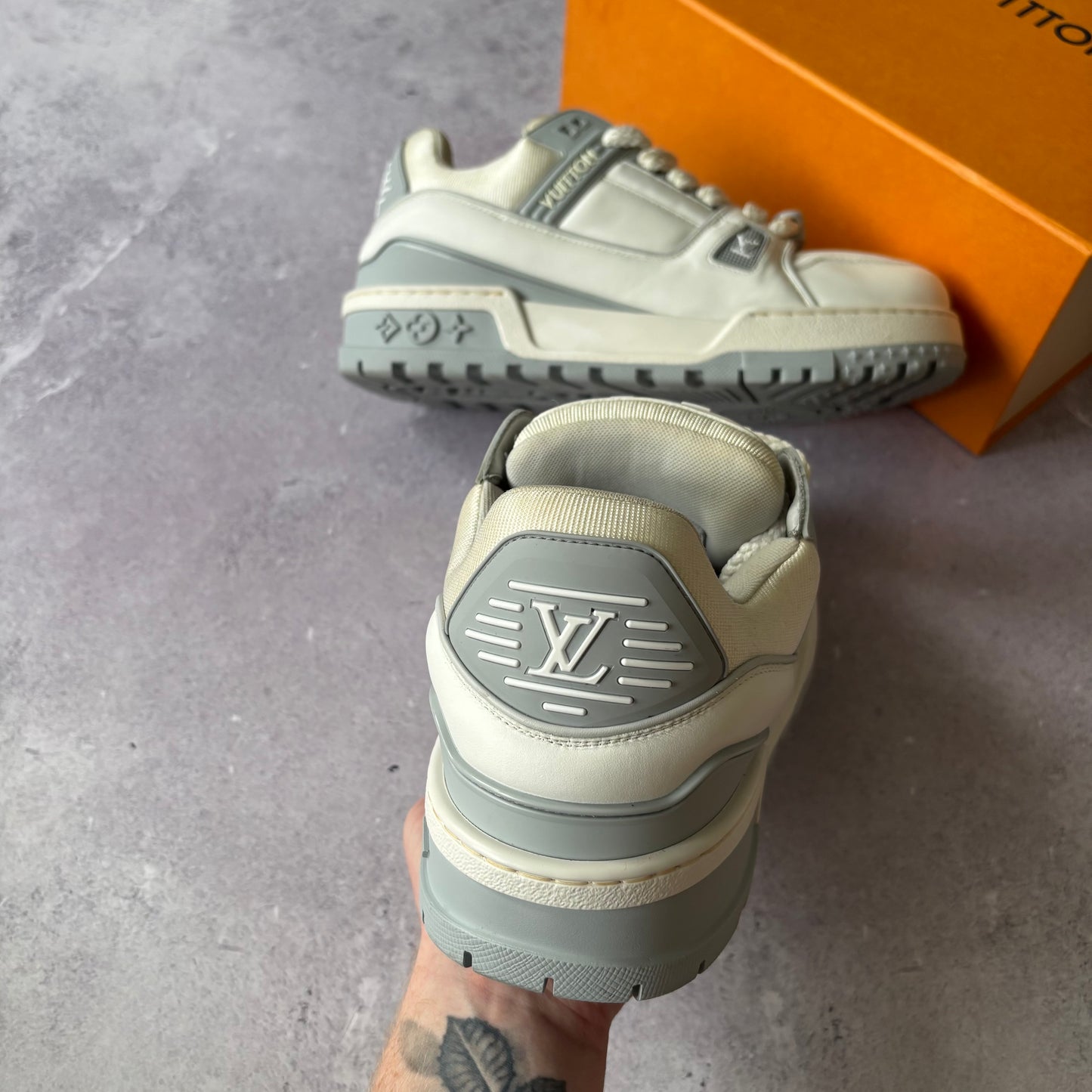 Louis Vuitton Maxi Trainers - Fits UK 10.5