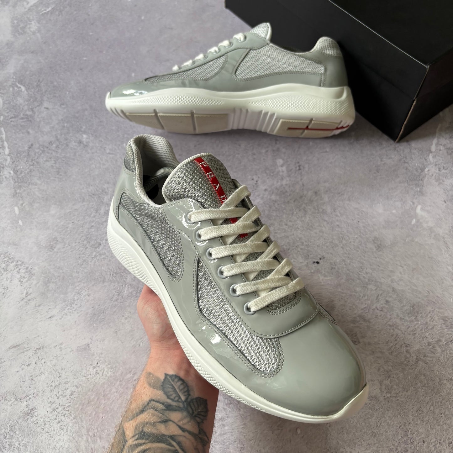 Prada America Cup Trainers - UK 9.5