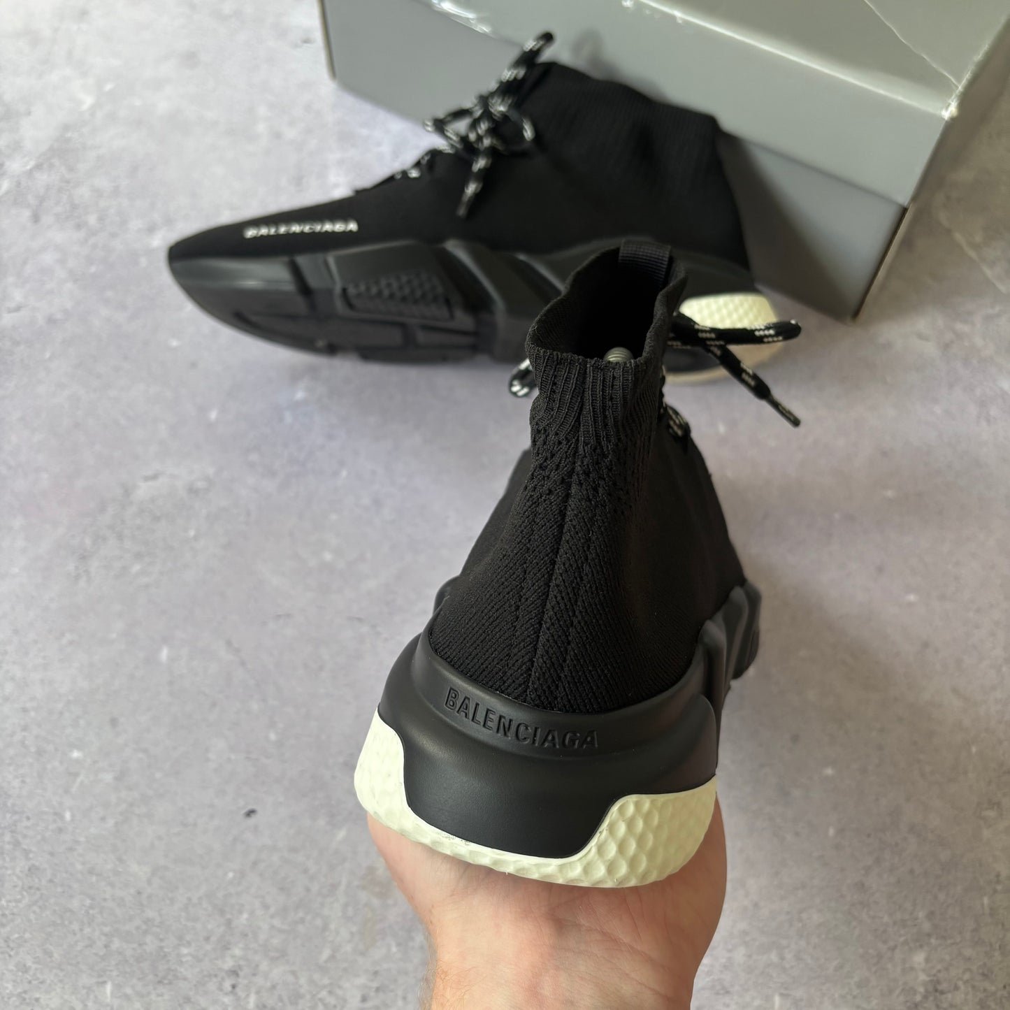 Balenciaga Speed Laced Trainers - Fits UK 8