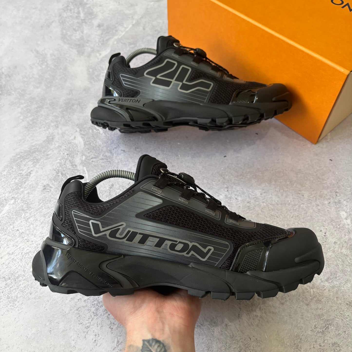 Louis Vuitton Tatic Trainers - Fits UK 8