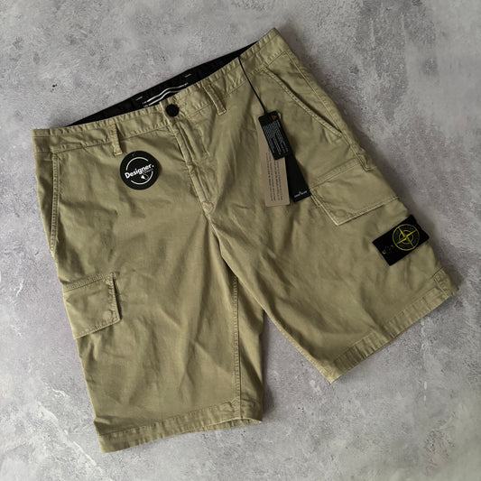 Brand New Stone Island Cargo Shorts - Waist 33