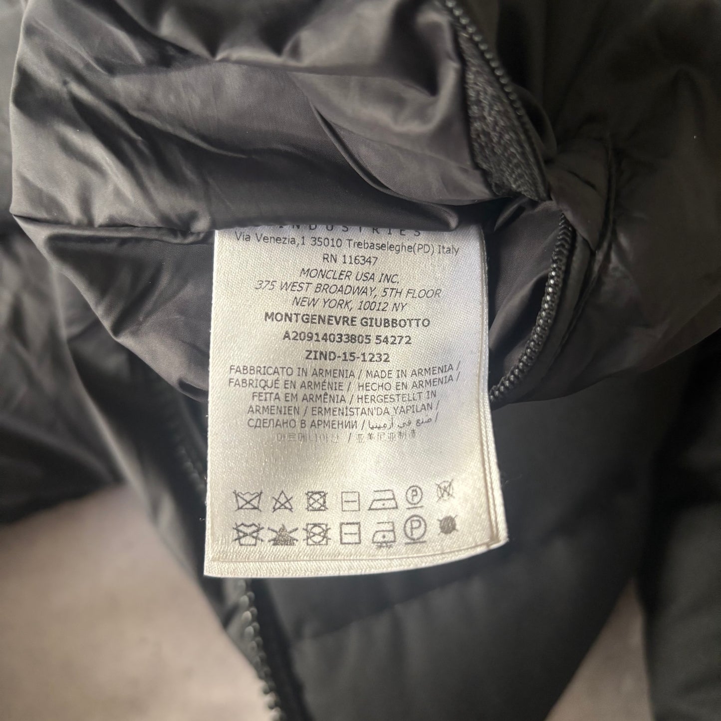 Moncler Montgenevre Puffer Jacket - Size 6