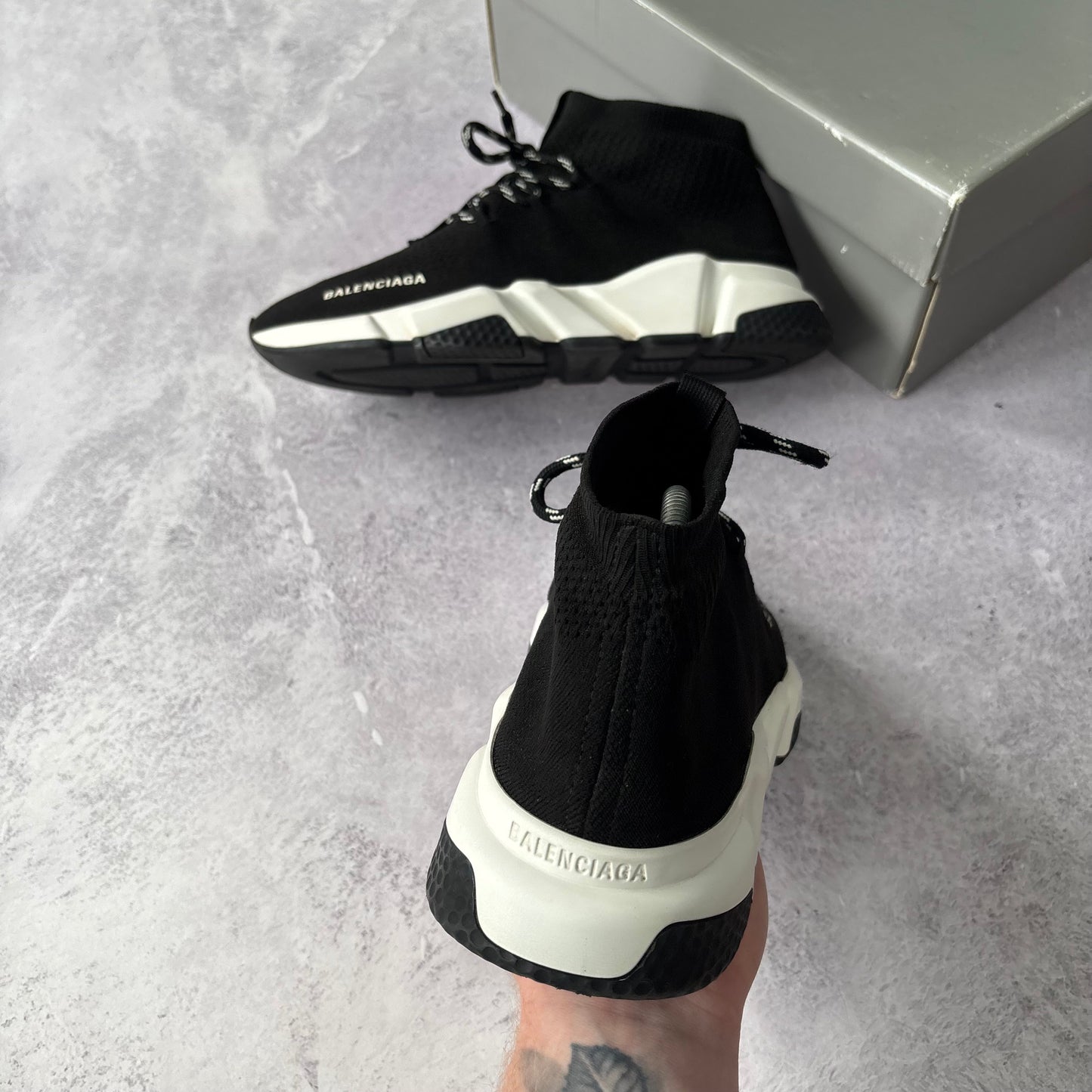 Balenciaga Speed Laced Trainers - Fits UK 8