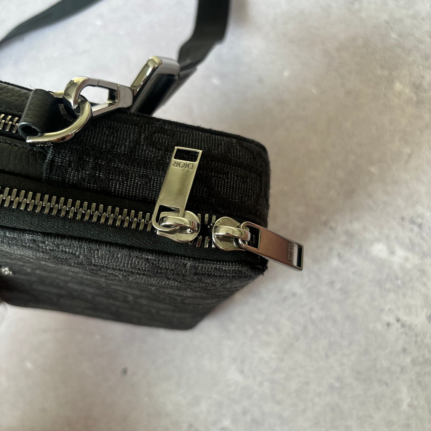 Dior Oblique Jacquard Coin Pouch