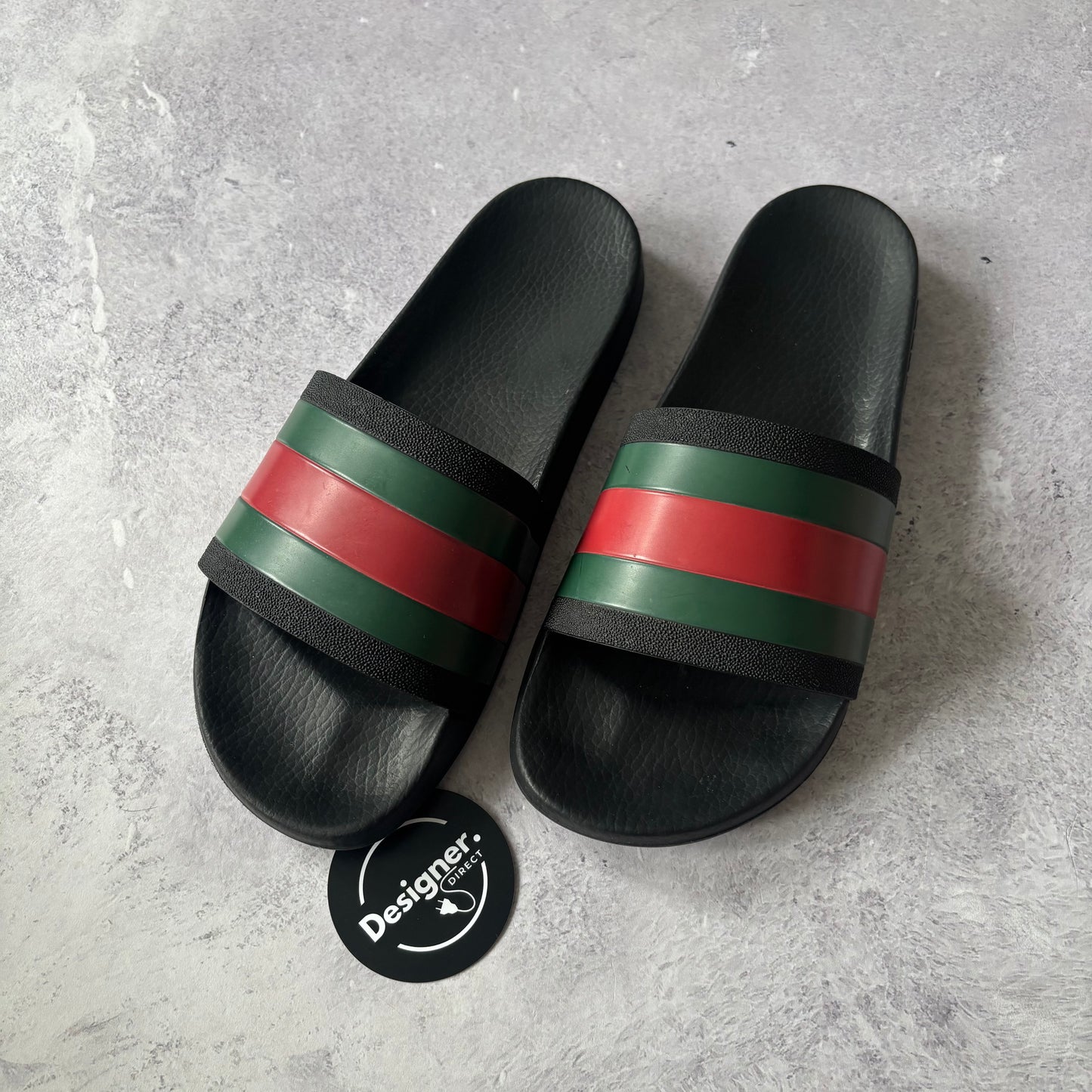Gucci Pursuit Sliders - UK 9