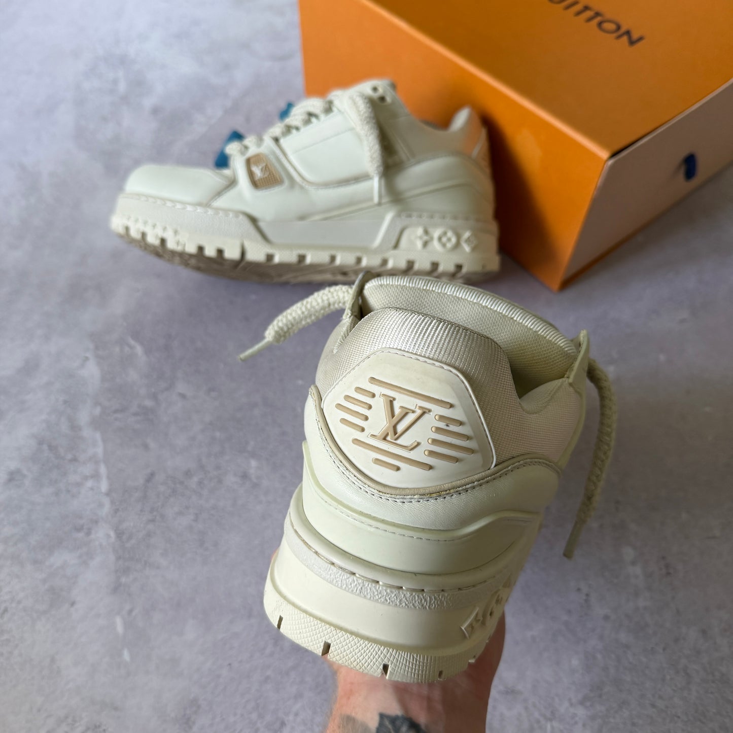 Louis Vuitton Maxi Trainers - Fits UK 10