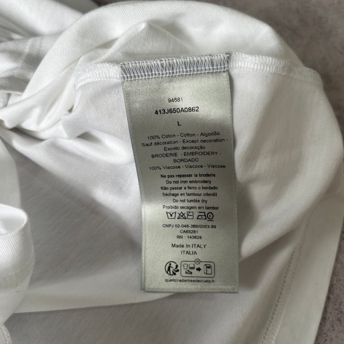 Dior T-Shirt - Large