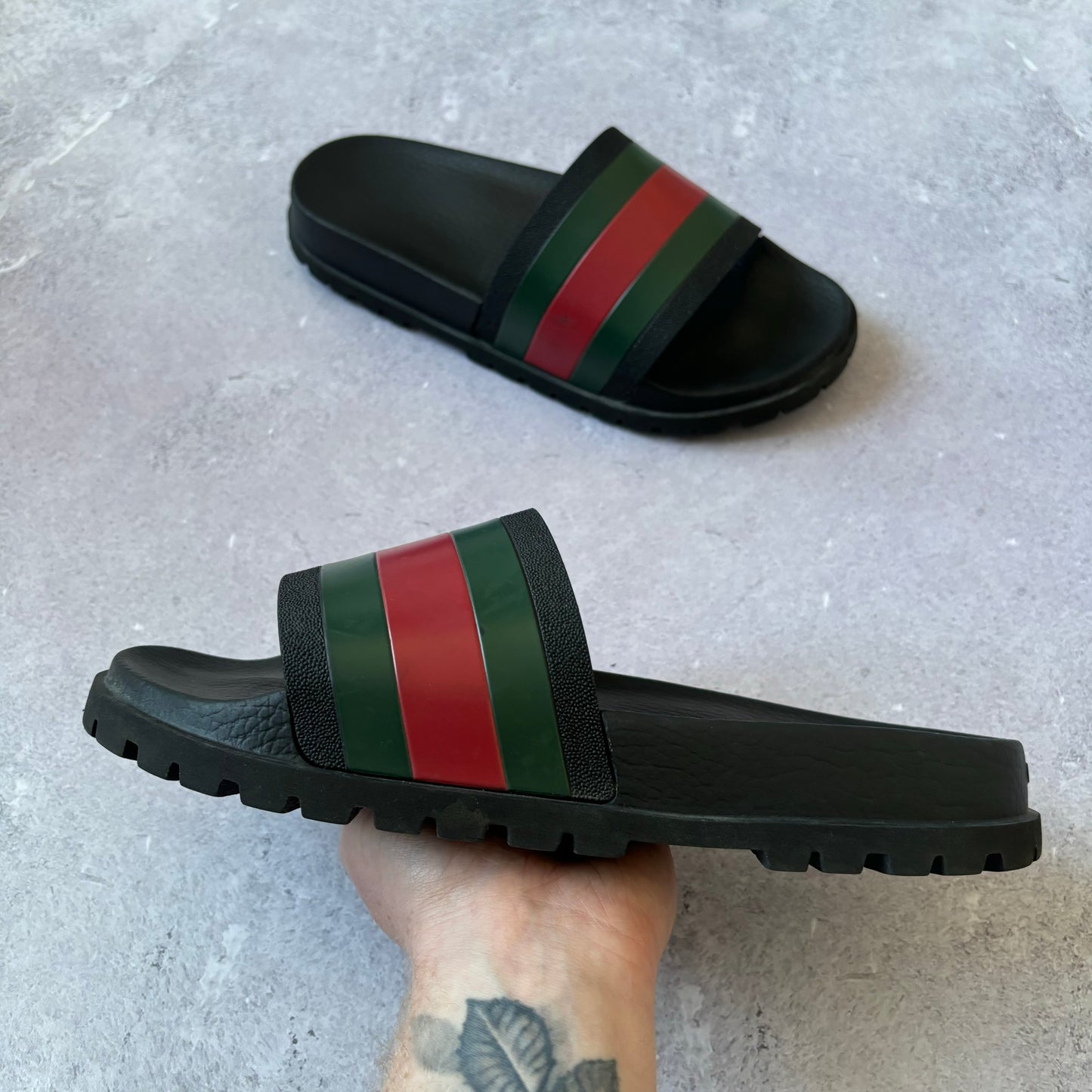 Gucci Web Sliders - UK 10