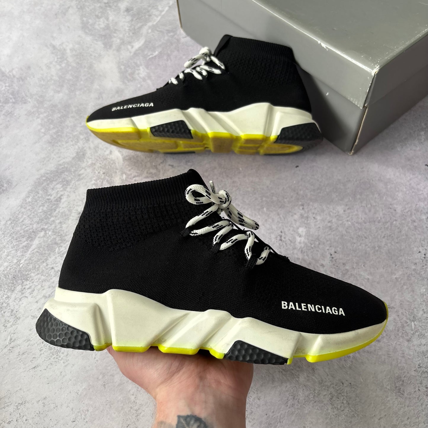 Balenciaga Speed Laced Trainers - Fits UK 7