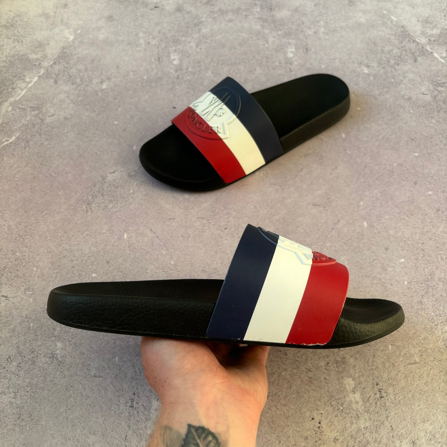 Moncler Sliders - UK 9