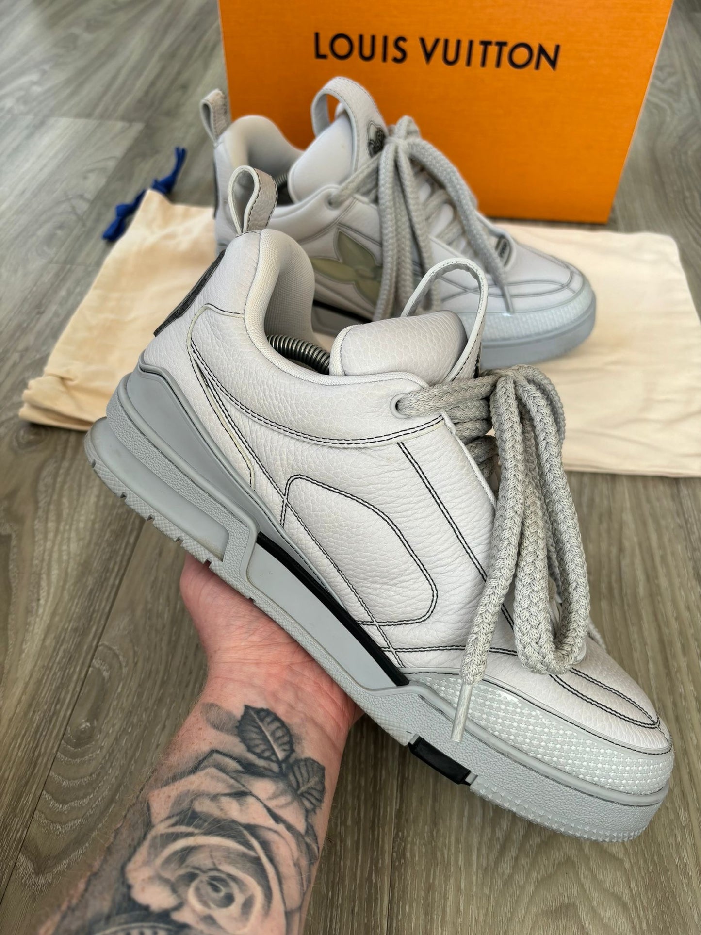 Louis Vuitton Skate Sneakers UK 10/10.5