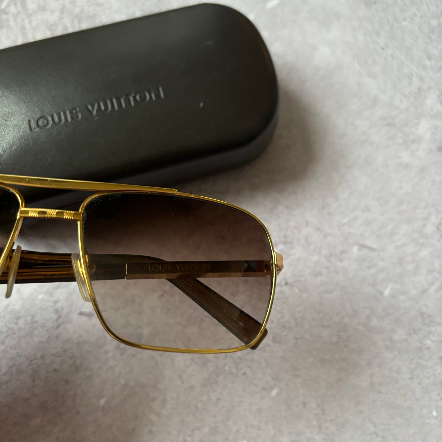 Louis Vuitton Attitude Sunglasses Gold