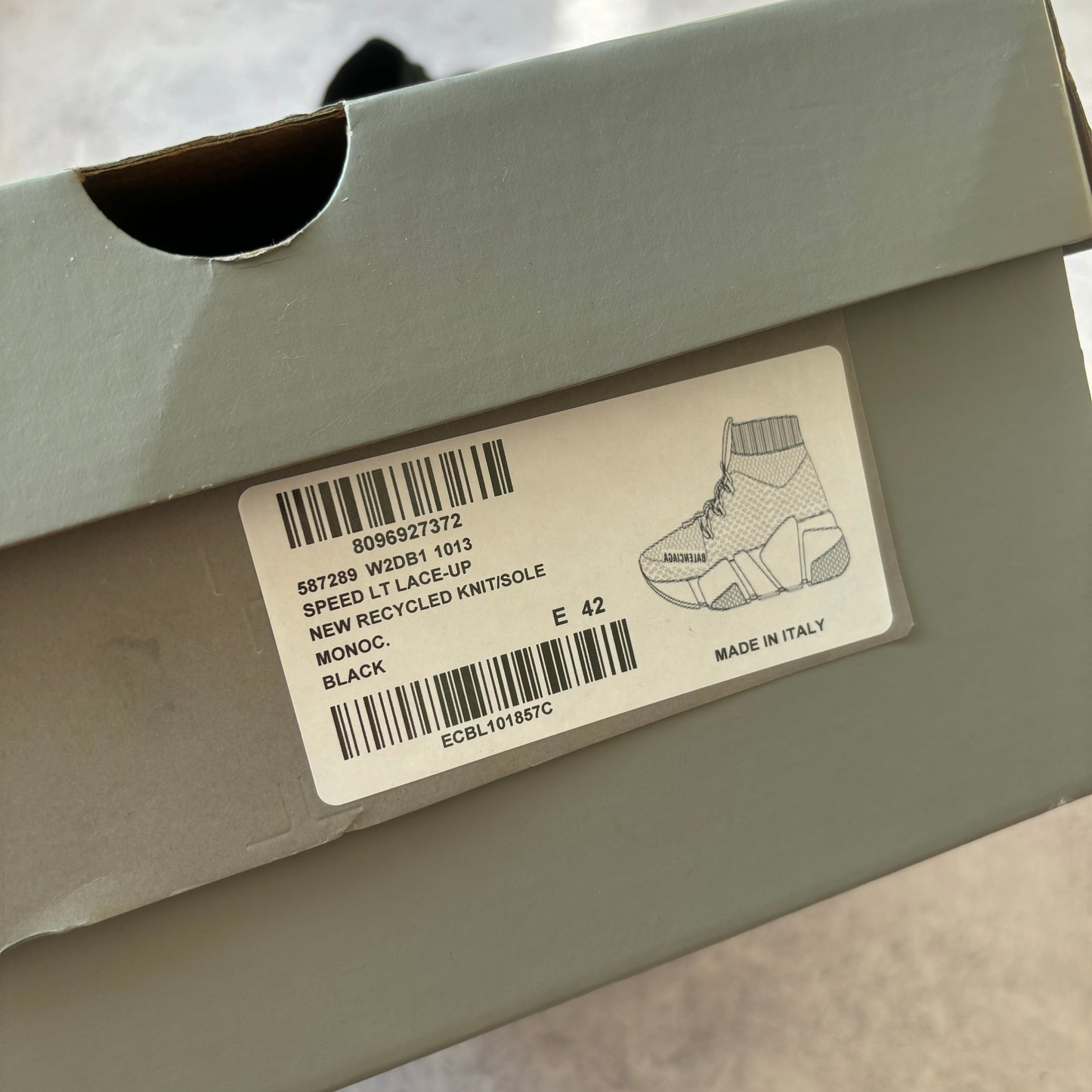 Balenciaga Speed Laced Trainers - Fits UK 9