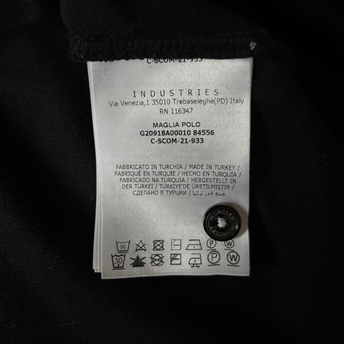 Moncler Polo Shirt - Fits Medium