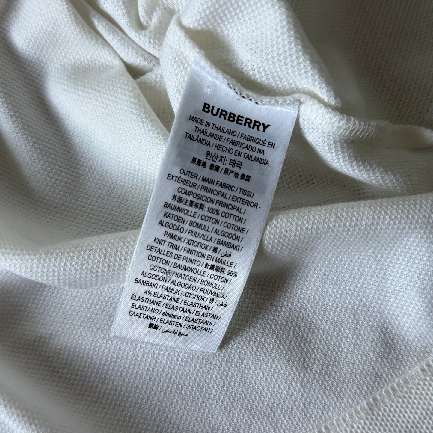 Burberry Polo Shirt - Small