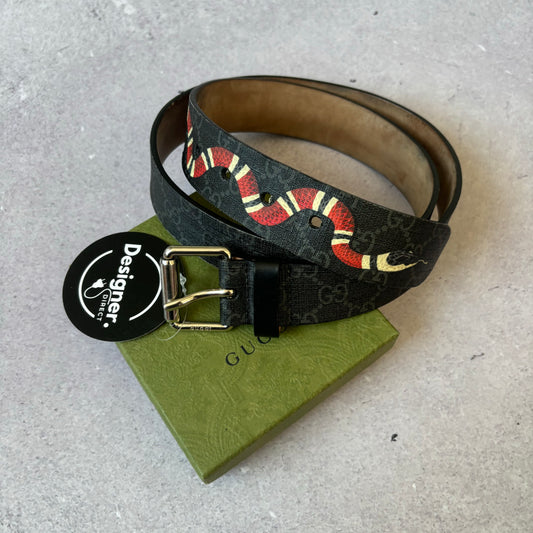 Gucci Kingsnake Belt Fits Waist 34” - 38”