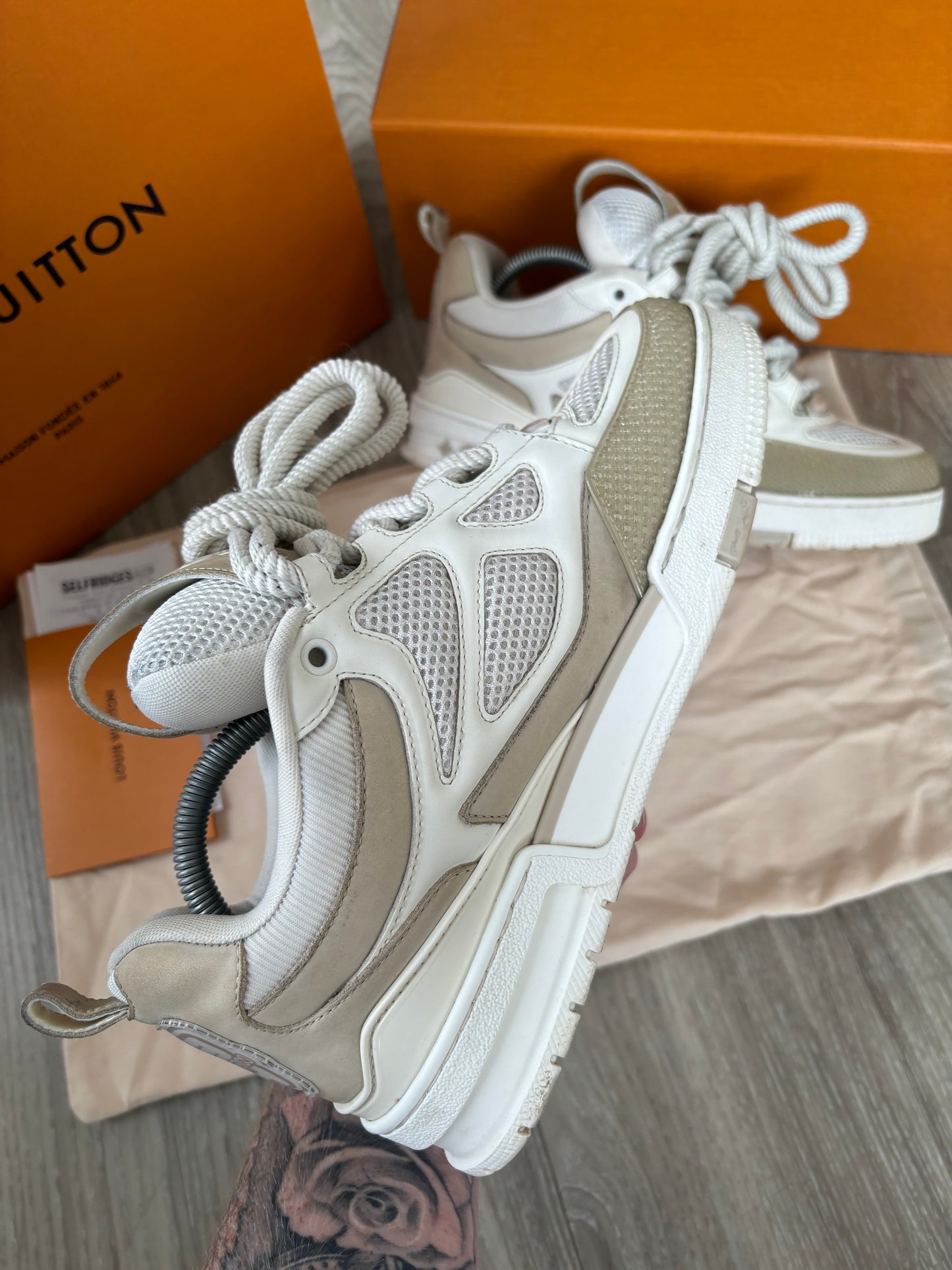 Louis Vuitton Skate Sneakers UK 7.5