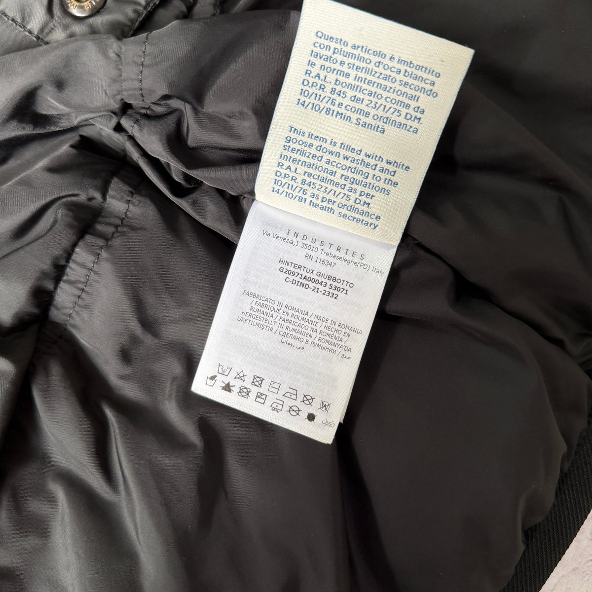 Moncler Hintertux Grenoble Puffer Jacket - Size 1