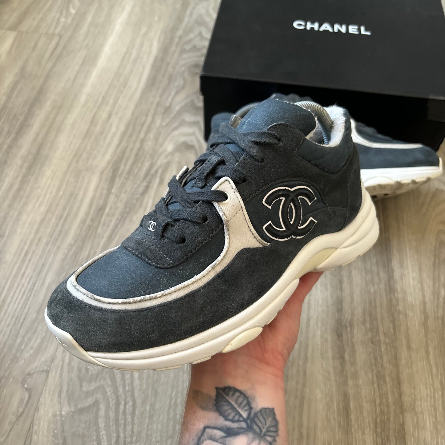 Chanel Runner Trainers UK 7.5