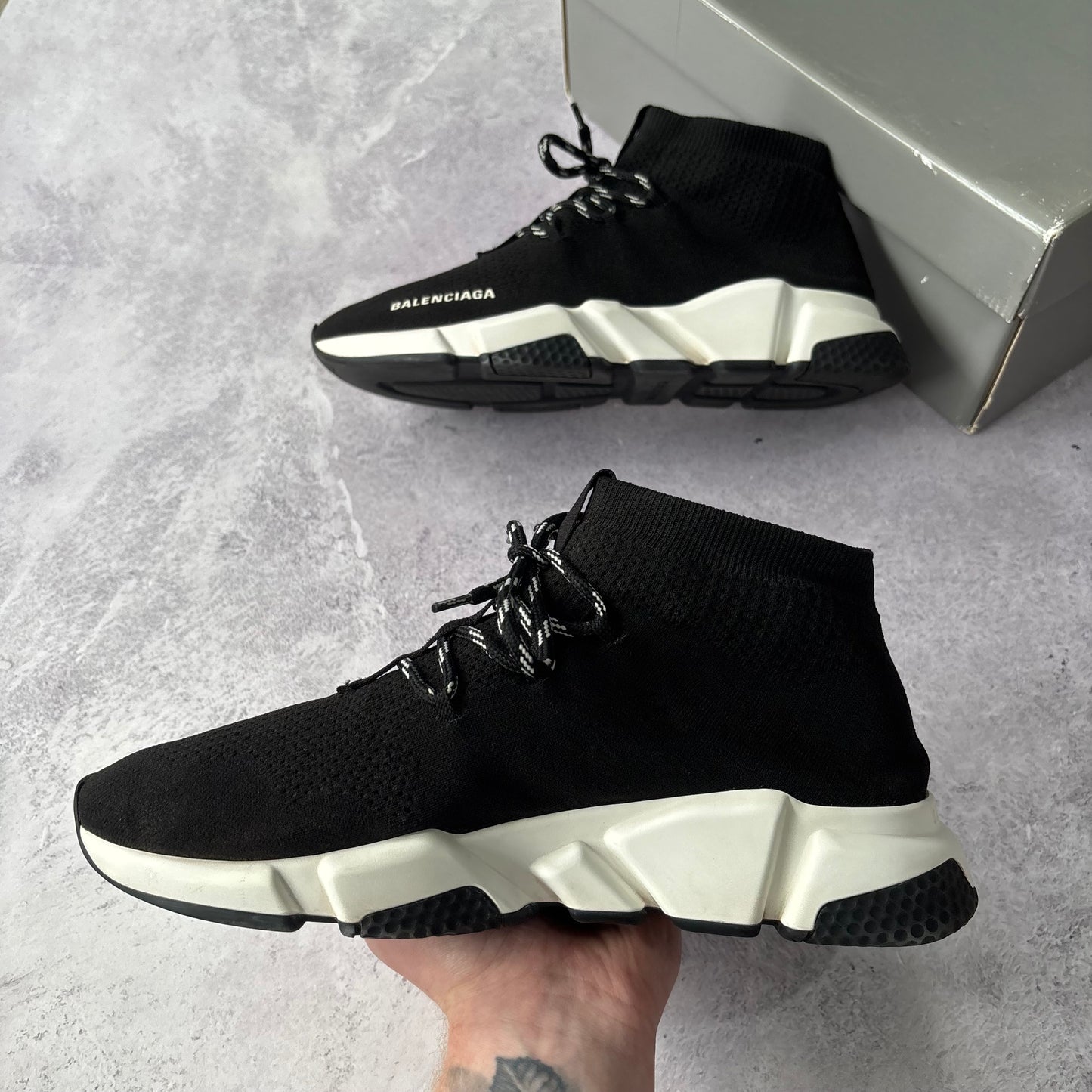Balenciaga Speed Laced Trainers - Fits UK 8