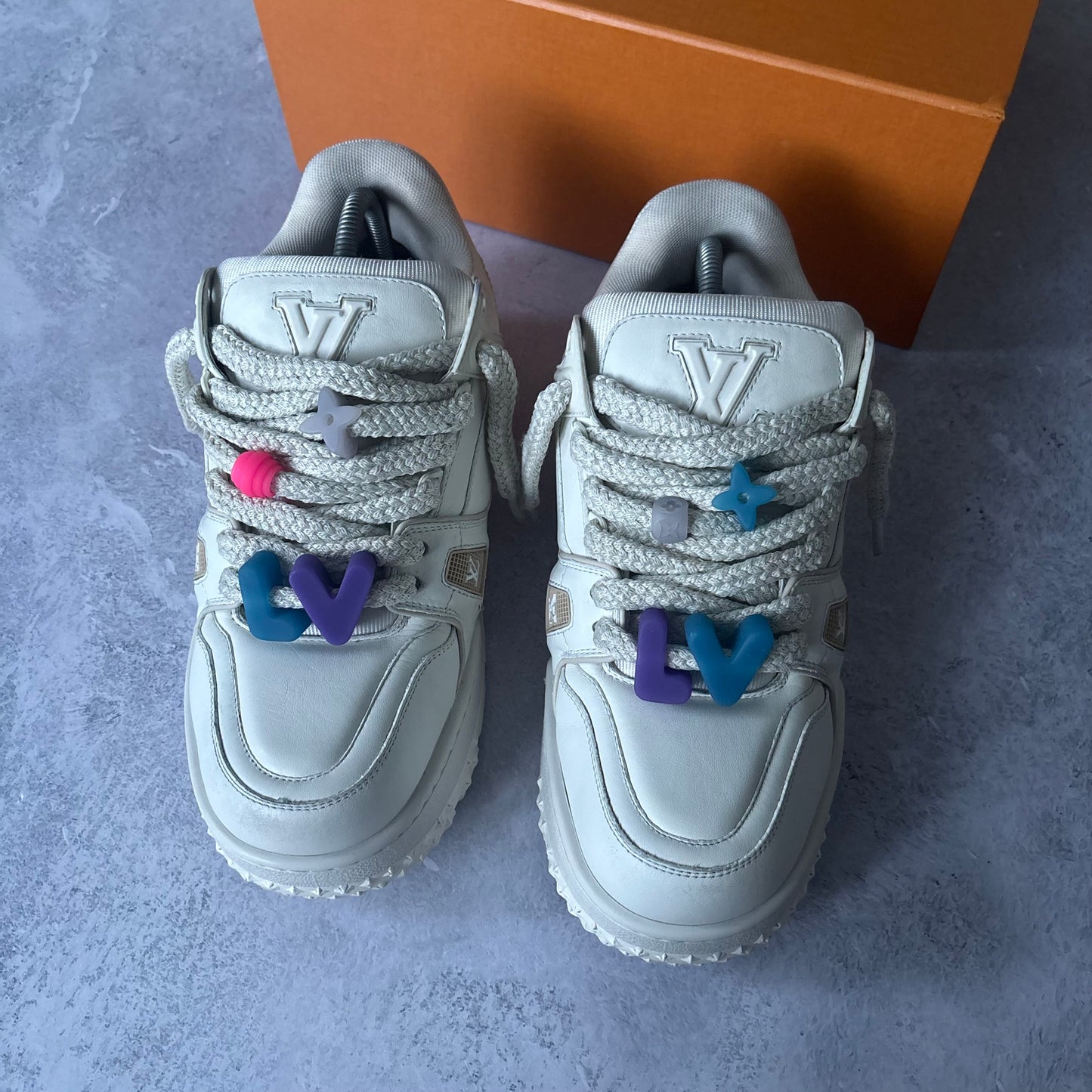 Louis Vuitton Maxi Trainers - Fits UK 10