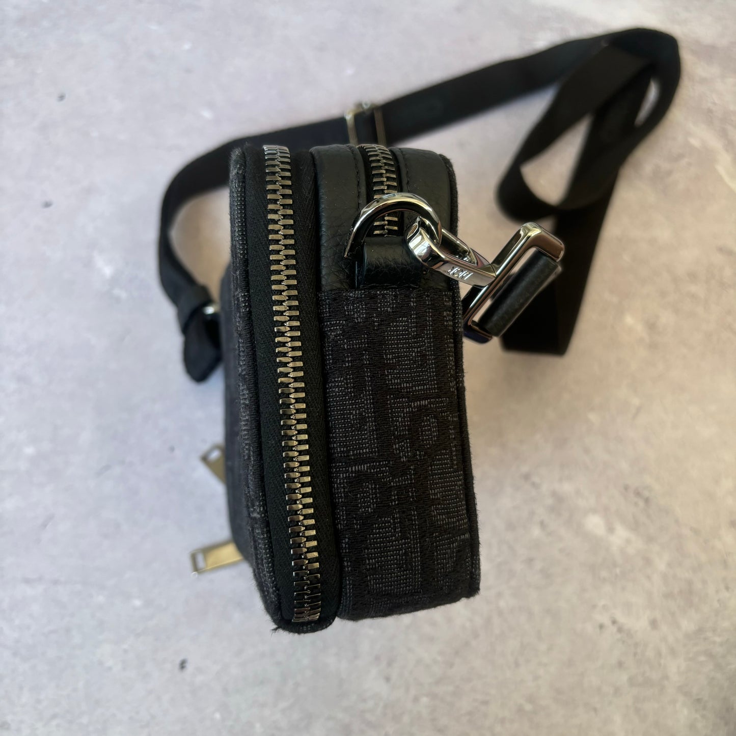 Dior Oblique Jacquard Coin Pouch