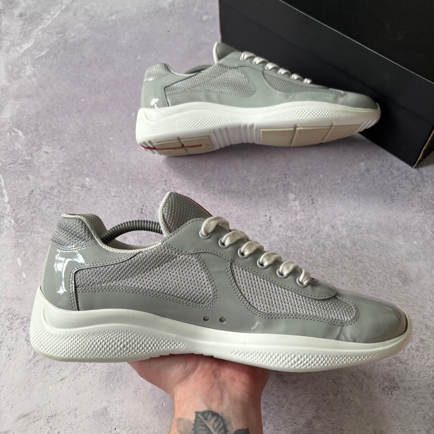 Prada America Cup Trainers - UK 9.5