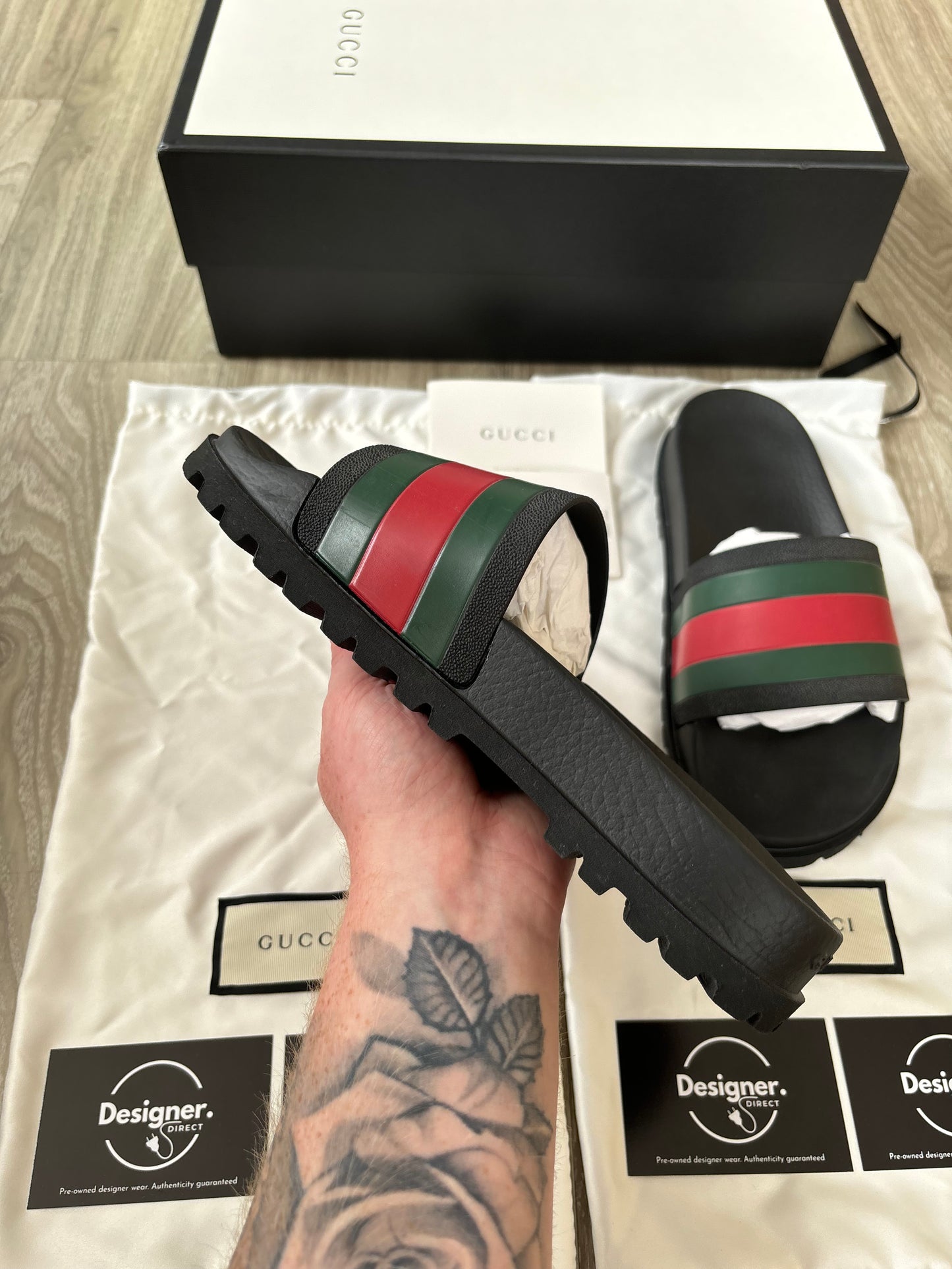 Gucci Sliders UK 6