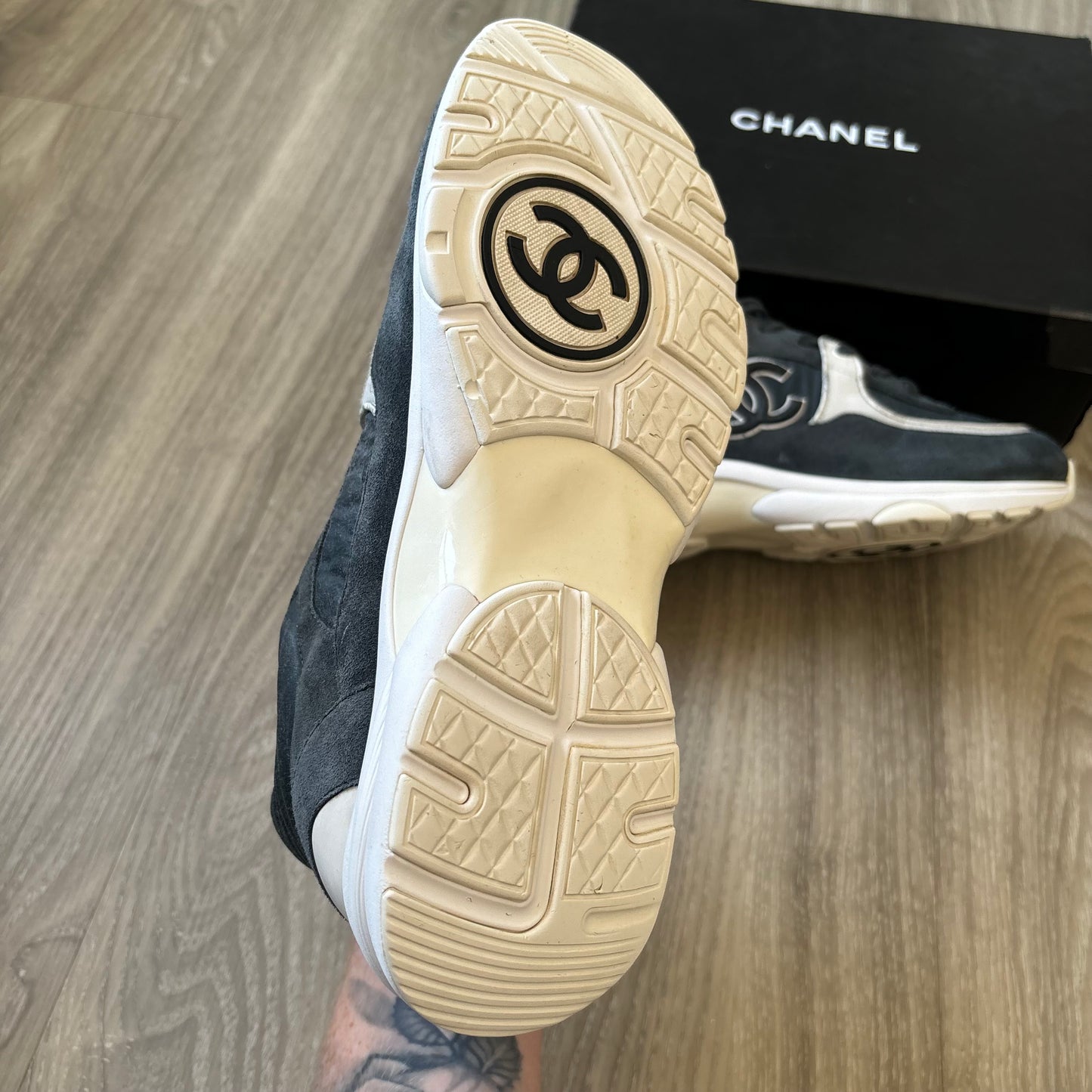 Chanel Runner Trainers UK 7.5