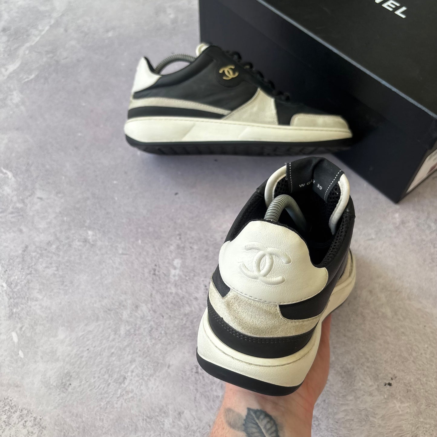 Womens Chanel Trainers - Fits UK 5.5/6