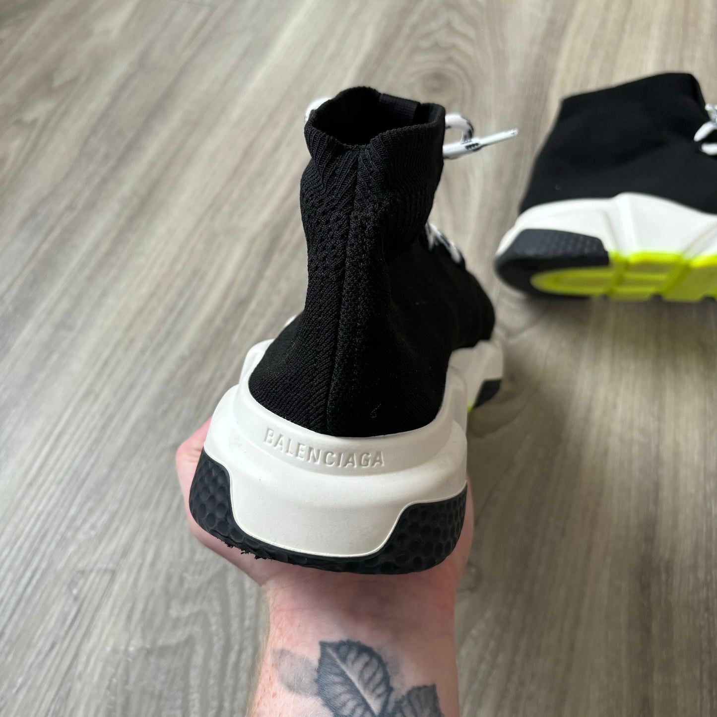 Balenciaga Speed Laced Trainers UK 9