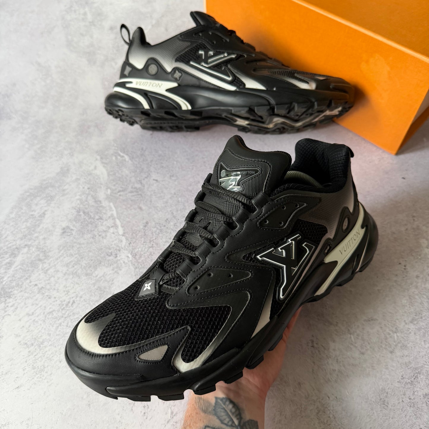 Louis Vuitton Tatic Trainers - Fits UK 10.5/11