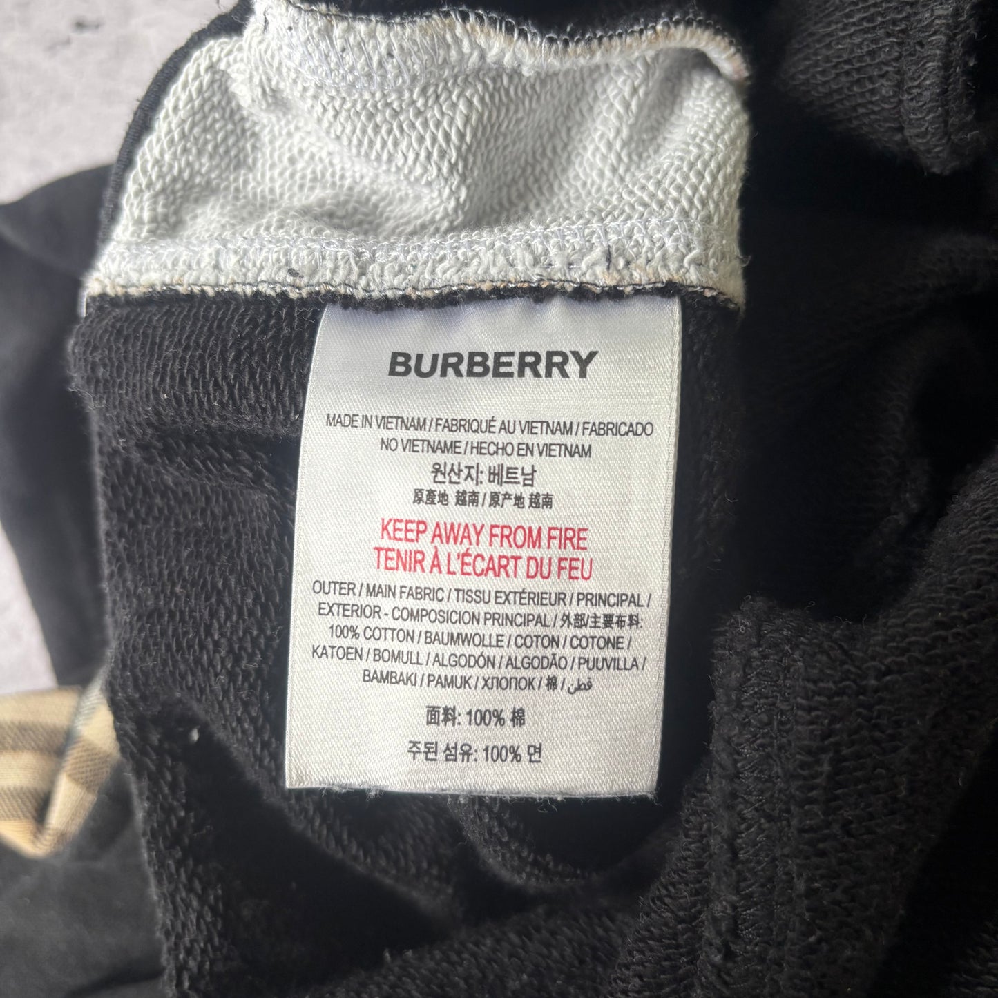 Burberry Tracksuit Pants - Medium