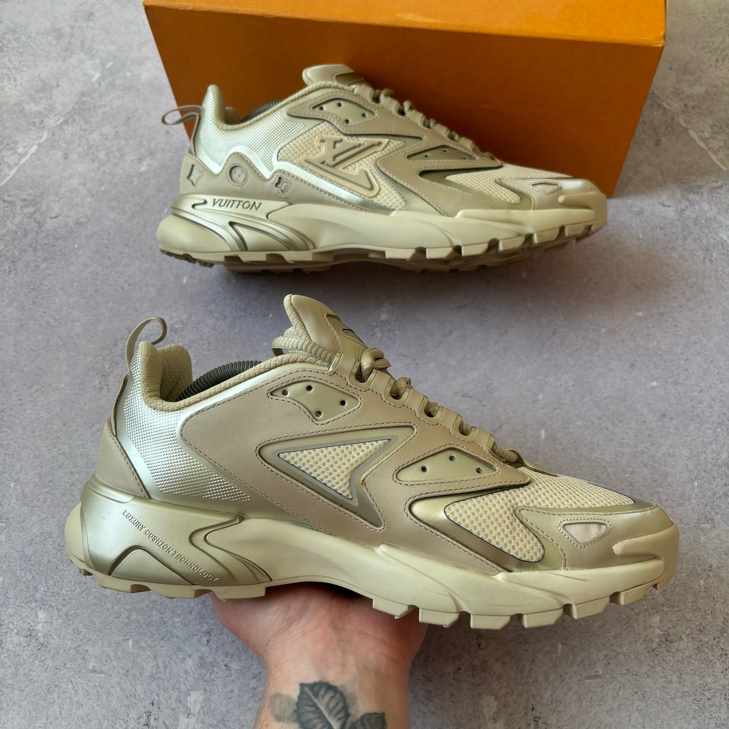 Louis Vuitton Tatic Trainers - Fits UK 9