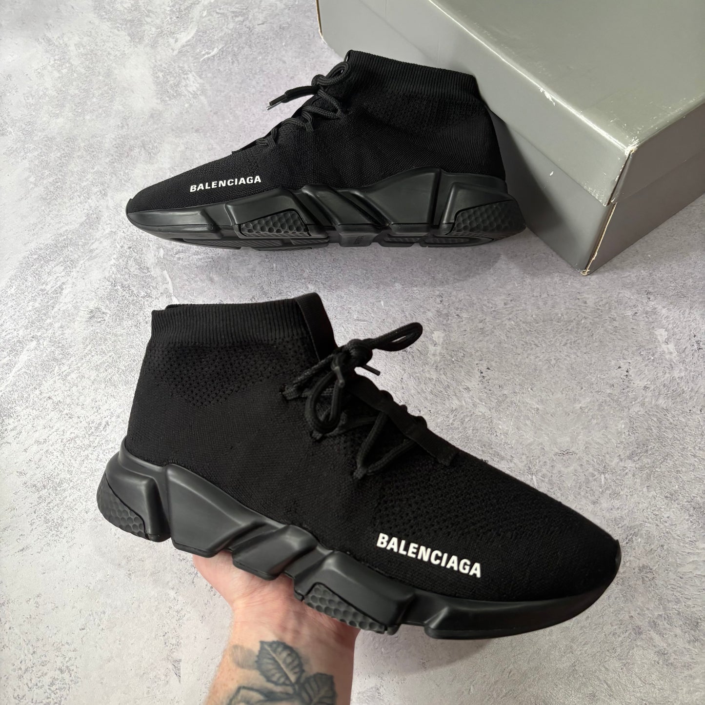 Balenciaga Speed Laced Trainers - Fits UK 9