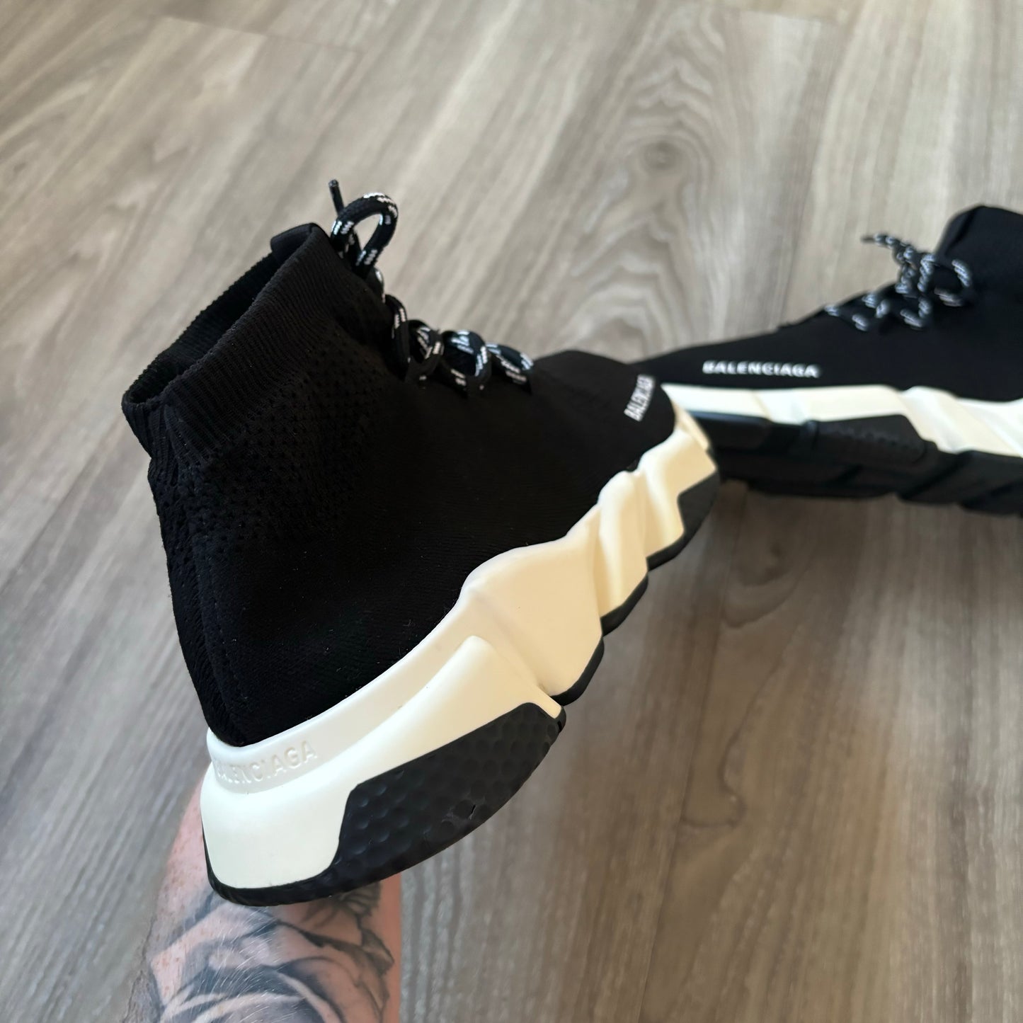 Balenciaga Speed Laced Trainers UK 9