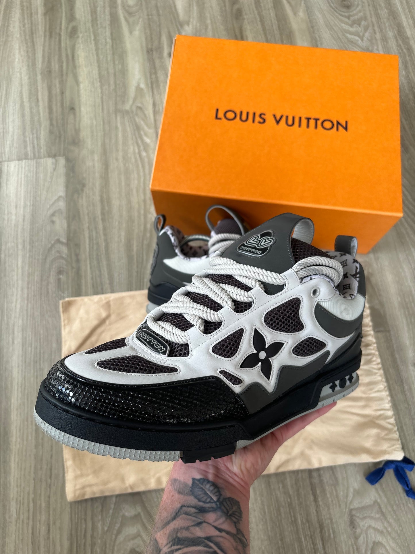 Louis Vuitton Skate Sneakers UK 11