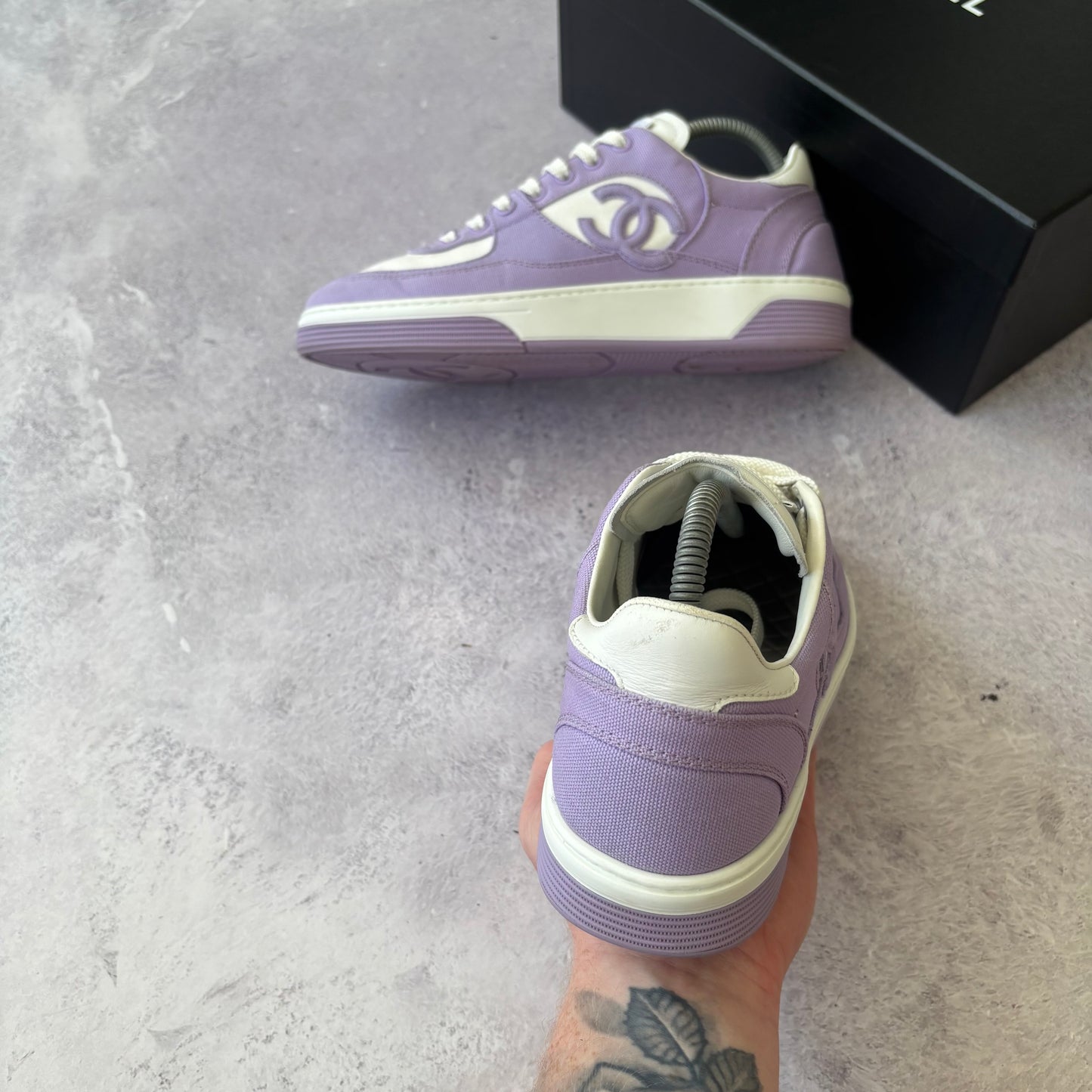 Womens Chanel Trainers - Fits UK 5.5/6