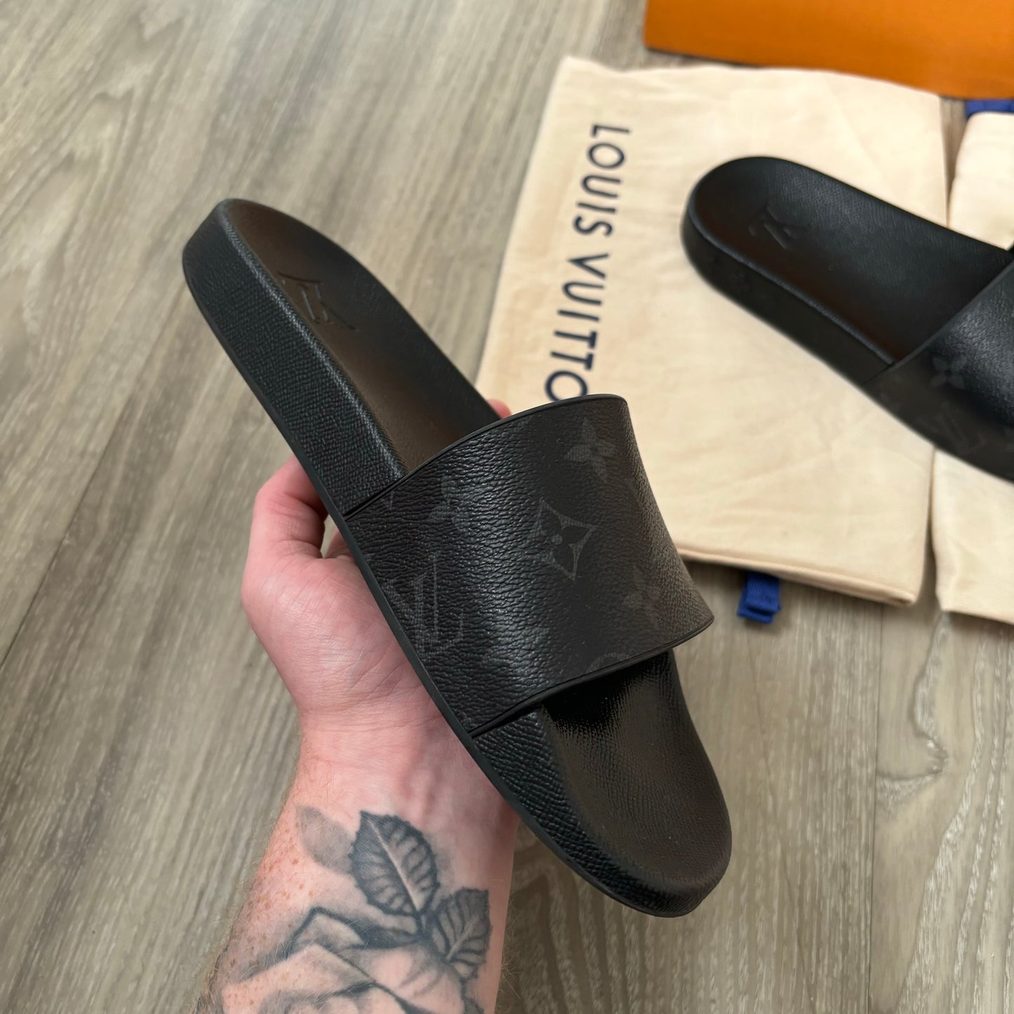 Louis Vuitton Waterfront Mule Sliders UK 7