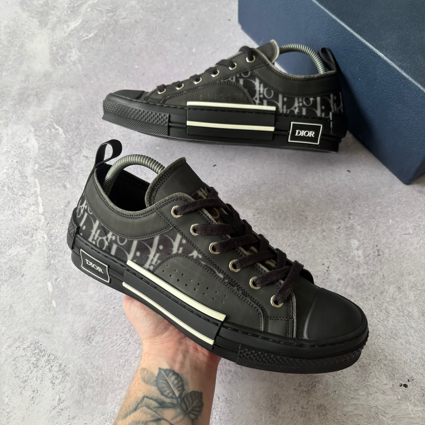 Dior B23 Low Trainers - UK 7