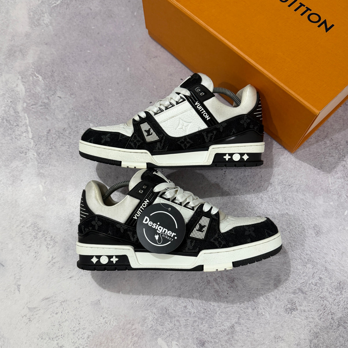 Louis Vuitton Denim Trainers - Fits UK 7/7.5